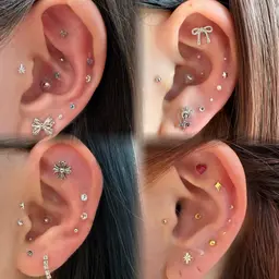 【大切なイベント前に💫】今がトレンド🪄耳つぼジュエリー🎀10粒‪ ·͜·♡‬