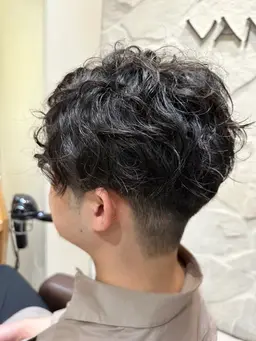 【メンズにオスメス】カット＋パーマ＋marbb