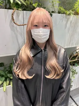 【ハイトーンしたい方必見❗️】2回ケアブリーチカラー+超音波トリートメント💎