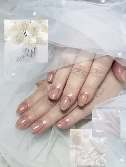 🐝【オフなし】ワンカラー・マグネット・ラメ