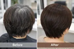 🌿プレミアム白髪ケアカラー&髪質改善トリートメント🌿