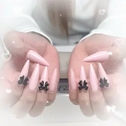 💗チップ長さ出し💗持ち込みデザインパーツ4個まで💗¥10980