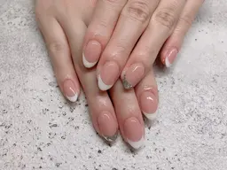 ハンド💅🏻カラーフレンチ