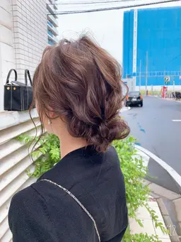 お呼ばれヘアセット🧚‍♂️