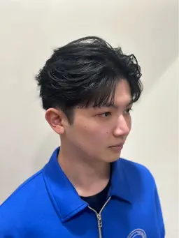 【🌀毛流れパーマ🌀】メンズカット＋パーマ✂️