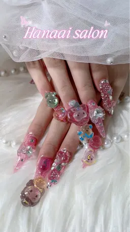 「マグネット変更無料」超人気(スカルプ)10本キャラクターー付け放題120分