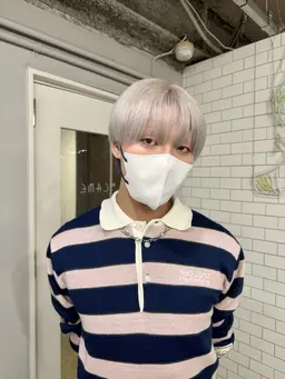 カット＋94%ダメージ軽減ケアブリーチ+トリートメント