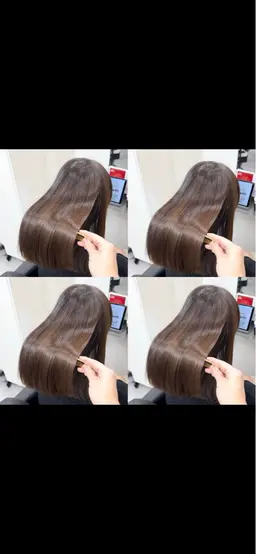 ⭐️【ご新規様限定先着5名様限定クーポン】⭐️カット➕艶カラー➕内部補修スチーム付き👍3STEPトリートメント