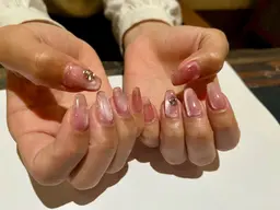 〔ミニモ限定〕オフ無し　ハンドジェル　マグネット🧲ネイルワンカラー　お好きなカラー2色迄選べます。🩷💙