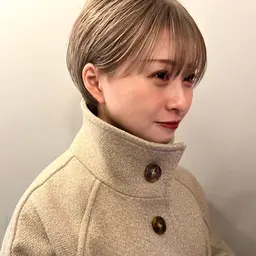 🌿透明感🌿【ブリーチorブリーチなしダブルカラー➕カット➕トリートメント】 ショート/ボブ/レイヤー