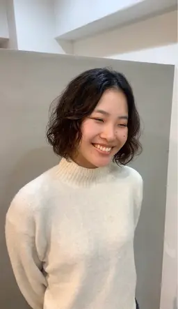 カット+パーマ✨