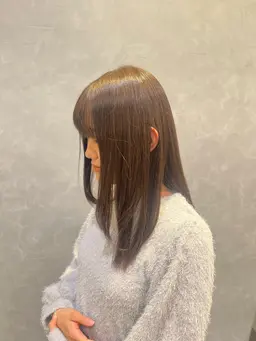 🌈minimo限定🌈【ブリーチなしワンカラー】➕【2stepトリートメント】