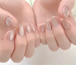 ハンド💜マグネットネイル（オフ込み）