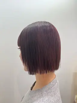 ボブカット＋髪質改善✨