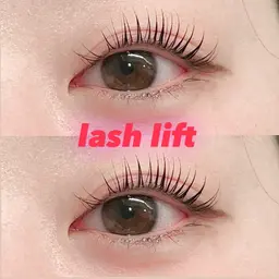 【学割U24】まつげパーマ、パリジェンヌラッシュリフト｟コーティング仕上げ付き｠