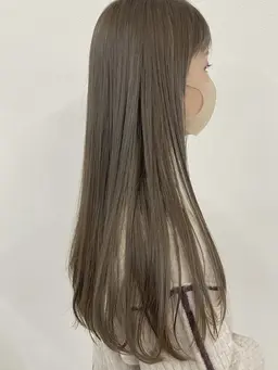 【ダメージレス◎】ブリーチなし透明感ダブルカラー＋髪質改善トリートメント