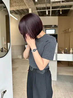 『切りっぱなしボブ』カットモデル🎀　　　　　　　　　　　　25歳以下限定※補足説明をお読み下さい✨