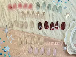 【練習モデル】定額ネイル オフなし