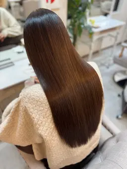 🍒縮毛矯正🍒乾かしただけでまとまる艶髪🍒