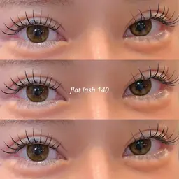 《12/24.25限定クリスマスクーポン🎄✨》フラットラッシュ80本​〜​🍪¥4100