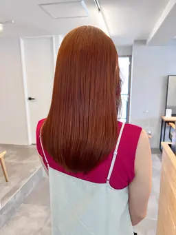 透明感カラー+システムトリートメント