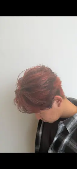 【夜限定】【センターパート限定】【メンズ限定】フェザーパーマモデル