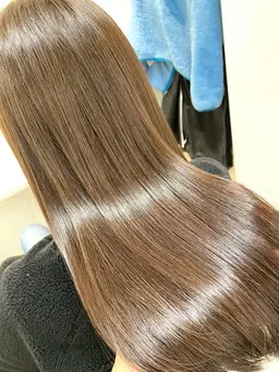艶髪になれる髪質改善ストレート(縮毛矯正)＋カット+リペアトリートメント