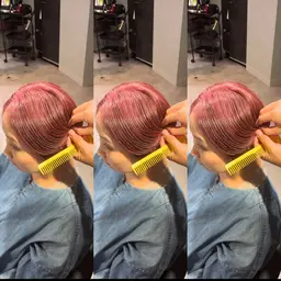 【もう傷まない✨】カット＋ケラチンカラー＋髪質改善トリートメント