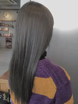 【⭐️癖毛解消⭐️】カット & コスメストレートパーマ & 超音波アイロン&ナノスチーム&3stepトリートメント