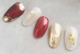 【ニュアンスネイル★】シンプル10本＋カラー選び放題＋ドライケア付け替えオフ無料