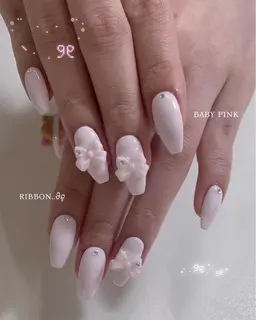 🍀ྀི✋🏻〚free design〛やり放題ボリュームMコース🪽(オフなし)※有料パーツ別途料金 土日祝+500円