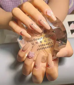 【初回・自店オフ無料☆】1カラー+ぷっくりアート2本+小パーツ付け放題¥6000