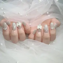 💎特別キャンペーン中·チップ長さ出しアート6本やり放題+1000円パッツ二つプレゼント