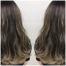 カット&グラデーションorハイライトケアカラー&2stepトリートメント