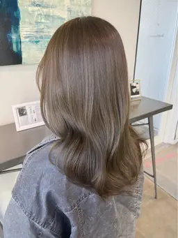 人気No.1🌼カット+カラー(イルミナ変更+¥2200)