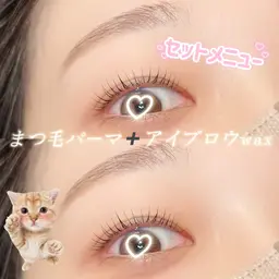 【パリジェンヌorラッシュリフト➕アイブロウwax】ミニモ限定特別価格セットメニュー🫧コーティング仕上げ✨指名料込み