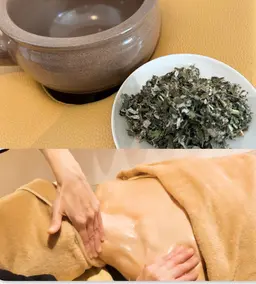 ★新規限定★【よもぎ蒸し40分＋デコルテヘッドマッサージ30分¥6,800 （只今4枠空きあり）女性◎】