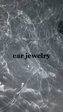 耳つぼジュエリー𖤐⸝⸝⸝⋆