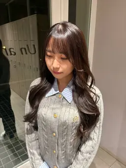 【色持ちカラーならこれ!】ワンカラー➕髪質改善トリートメント✨‼️ (シャンプー・ブロー込)