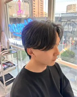 メンズカット&縮毛矯正