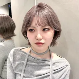 【4月限定】似合わせボブカット🎀持続型内部補正トリートメント🏳️⚧️🫧超音波ナノスチーム付き