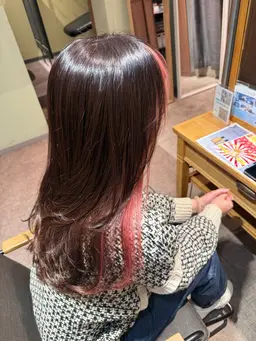 💭🫧ブリーチ込みデザインカラー🫧💭