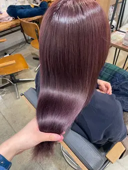 【2月限定🎈】透明感カラー＋プチヘッドスパ💖