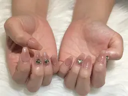 🎀【ハンド】90分デザイン（ガッツリアート2.3本目安）🎀新規オフ無料！持込OK👌