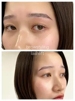 《骨格診断》似合わせ眉毛スタイリング60分🪄wax脱毛/カット/間引き/メイク仕上げ