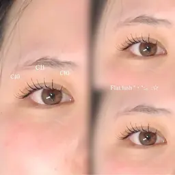 🤎フラットラッシュ70​〜​90本（30分と記載がございますが、60分ほどの施術となります。）リペア、オフなしの方のみ