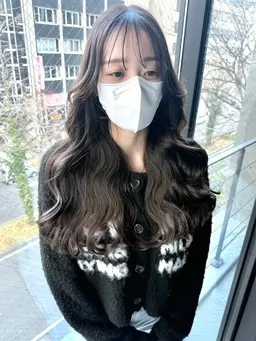 【ツヤツヤ透明感カラー】カット＋カラー＋トリートメント