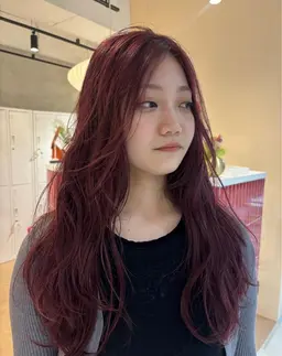 【🍓暖色color限定🍒】暖色カラー&ケアトリートメント🫧