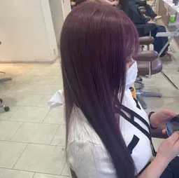 🦩ダブルカラー(フルブリーチ+カラー)+Aujuaトリートメント🦩¥23,100⇒¥15,000