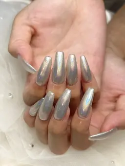 カラーグラデーションorミラーネイル